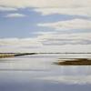"Summertime", 6" x 10.5", oil on panel, Robert K. Roark.  SOLD