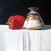 "Small Treasures", oil on panel, 5" x 6", Robert K. Roark.  SOLD
