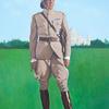 "A Soldier of the British Raj", 12" x 8", oil on panel, Robert K. Roark