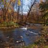 "Autumn Day on a Berkshire Stream", photography by Anita Winstanley Roark.  Contact us for edition and size availability.  