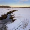 "Winter on Quivet Creek", photography by Anita Winstanley Roark.  Contact us for edition and size availability.  