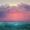 "Rose Colored Storm Clouds " Presented as a hand-glazed pigment print  in a limited edition of 10.  Contact us for edition and size availability.  Also offered as as an unframed open-stock print.