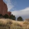 "Autumn Skies, Garden of the Gods" Presented as a hand-glazed pigment print  in a limited edition of 10.  Contact us for edition and size availability.  Also offered as as an unframed open-stock print.