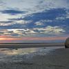 "Red Sky at Night, Sailors' Delight, Dyer Prince Beach", photography by Anita Winstanley Roark.  Contact us for edition and size availability.  