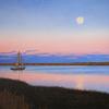 "Moon Rise, Ft. Hill", 10" x 14", oil on canvas.
Mr. Roark also offers this painting as a limited edition giclée.  Please contact us for availability, available sizes and pricing.
