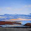 "Last Light, Rock Harbor", 12" x 16", oil on canvas.
Mr. Roark also offers this painting as a limited edition giclée.  Please contact us for availability, available sizes and pricing.